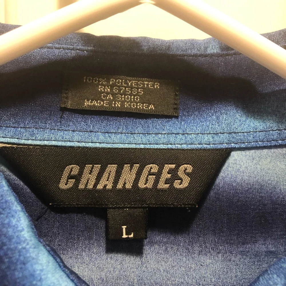 Vintage Y2K Transformers button up Allover print / bowling style Shirt - Picture 8 of 8